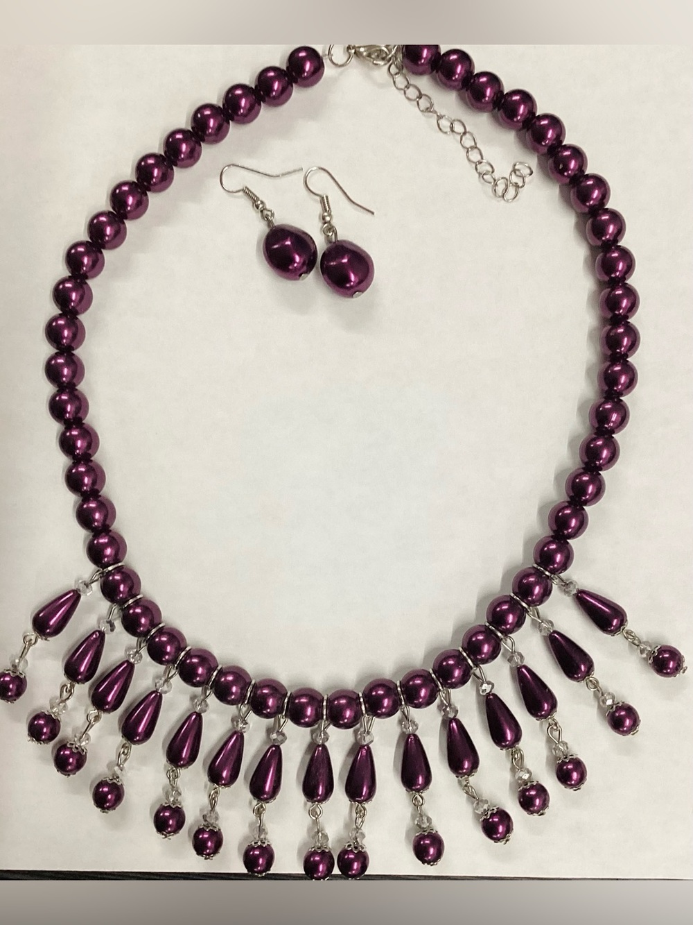 Miss Majestic Purple and Earring Set + extra bracelet & necklace 💜✨